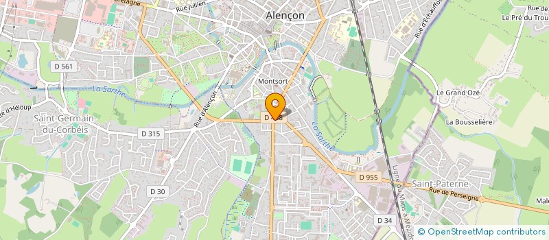 localisation de l'entreprise BAKIR  ALENCON