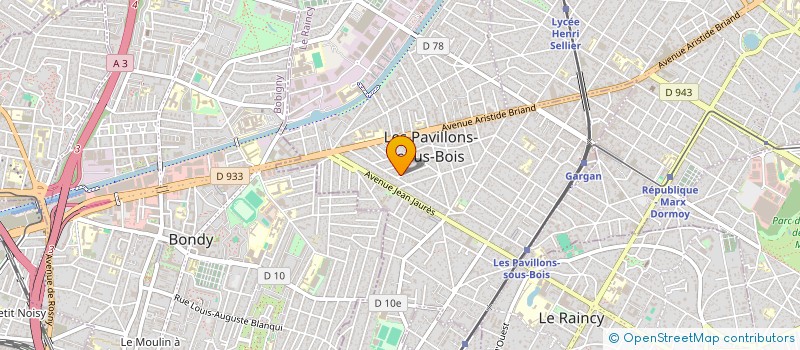 localisation de l'entreprise BAKIS à LES PAVILLONS-SOUS-BOIS