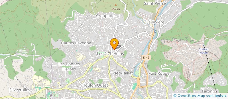 localisation de l'entreprise BAKIS SEVENS  TOULON