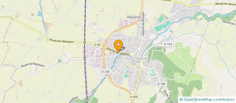 localisation de l'entreprise BAKK MEDIA à CHABEUIL