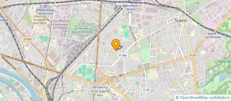 localisation de l'entreprise BAKKA BAT à PIERREFITTE-SUR-SEINE