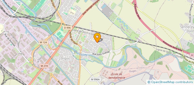 localisation de l'entreprise BAKKAOUI  LONGVIC