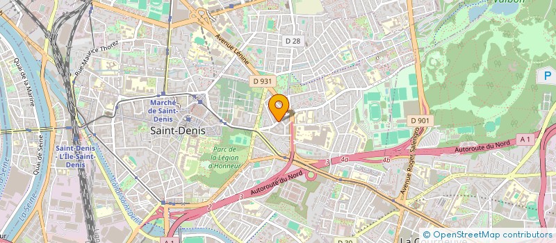 localisation de l'entreprise BAKKAR à SAINT-DENIS