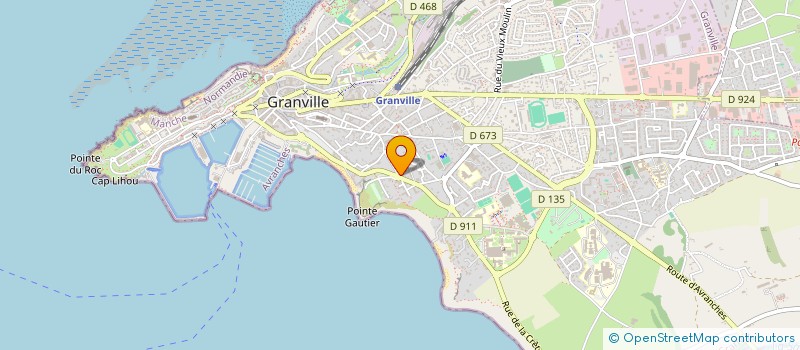 localisation de l'entreprise BAKKO  GRANVILLE