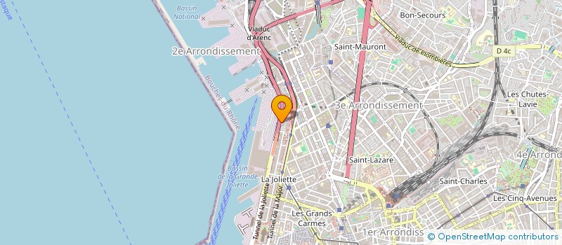 localisation de l'entreprise BAKO MOTORS EUROPE à MARSEILLE