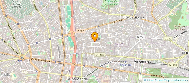 localisation de l'entreprise BAKONEX à MONTREUIL