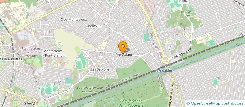 localisation de l'entreprise BAKR à VILLEPINTE