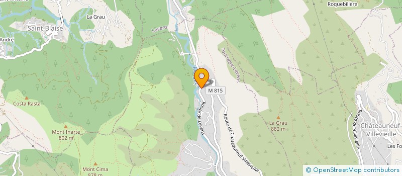 localisation de l'entreprise BAKS MAISON OSTARA  TOURRETTE-LEVENS