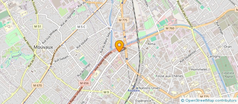 localisation de l'entreprise BAKT à TOURCOING