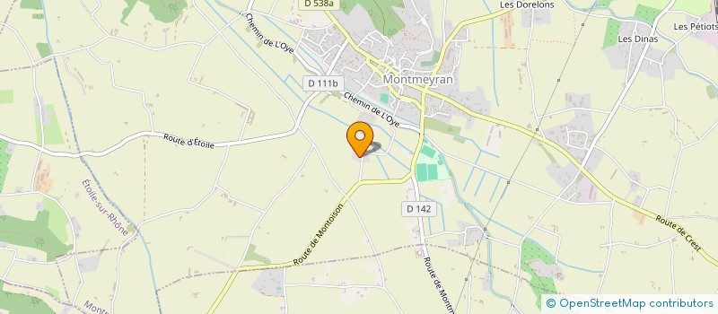 localisation de l'entreprise BAKU  MONTMEYRAN