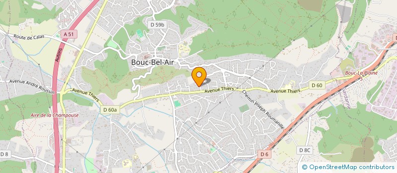 localisation de l'entreprise BAKUS à BOUC-BEL-AIR