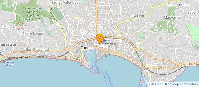 localisation de l'entreprise BAL  CANNES