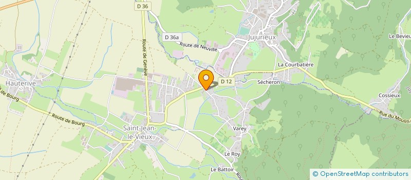 localisation de l'entreprise BAL  PONT-D'AIN