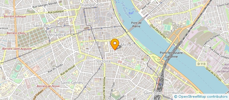 localisation de l'entreprise BAL  BORDEAUX