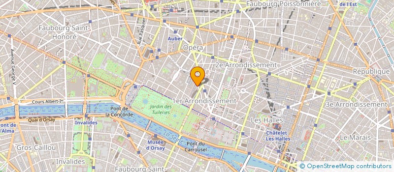 localisation de l'entreprise BAL  PARIS