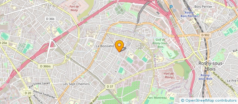 localisation de l'entreprise BAL AND CO à MONTREUIL