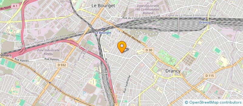 localisation de l'entreprise BAL BATIMENT à DRANCY