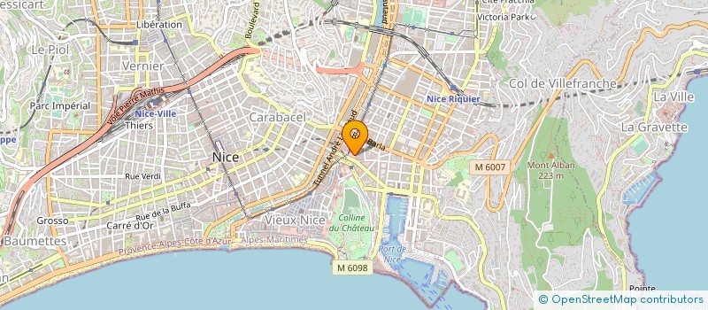 localisation de l'entreprise BAL D'ARTS LEGERS  B.A.L  NICE