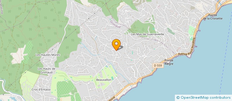 localisation de l'entreprise BAL DU GRAND PONT à GRIMAUD