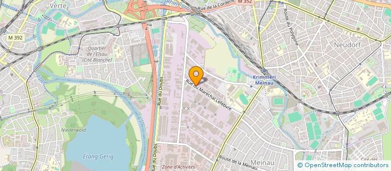 localisation de l'entreprise BAL ELECTROTECH à STRASBOURG