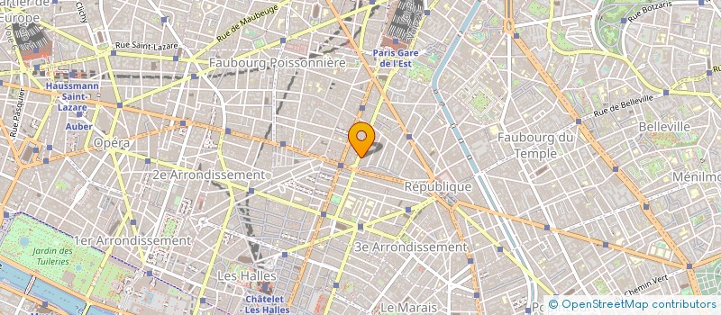 localisation de l'entreprise BAL GA à PARIS
