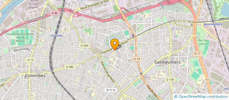 localisation de l'entreprise BAL'OCATION à ASNIERES-SUR-SEINE