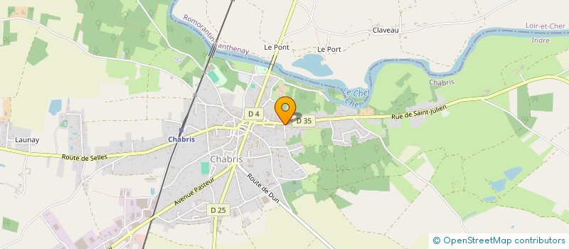 localisation de l'entreprise BAL' ODE FOIN à CHABRIS