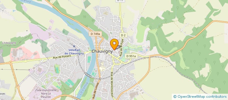 localisation de l'entreprise BAL PARQUET COUVERT  CHAUVIGNY