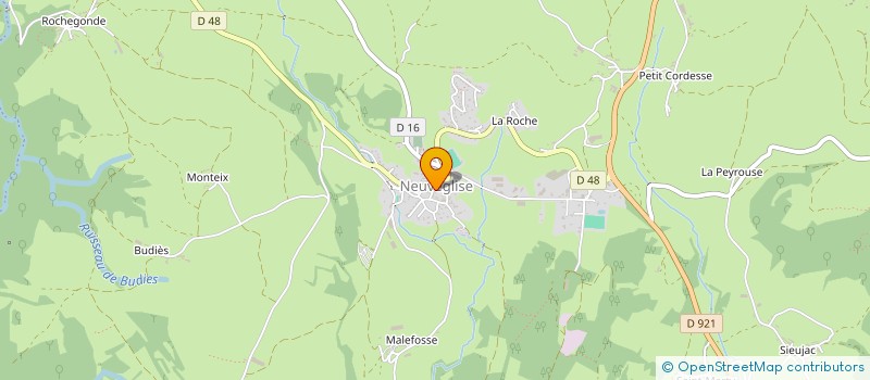 localisation de l'entreprise BAL TRAP DE L'EPIE  NEUVEGLISE-SUR-TRUYERE