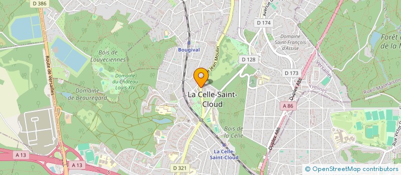 localisation de l'entreprise BALA à LA CELLE-SAINT-CLOUD