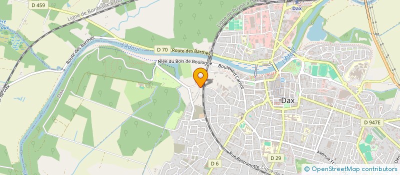 localisation de l'entreprise BALA IMMOBILIER  DAX