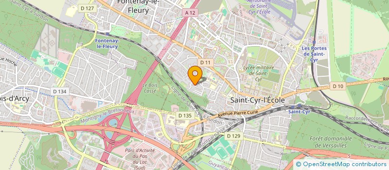 localisation de l'entreprise BALABOIS  SAINT-CYR-L'ECOLE