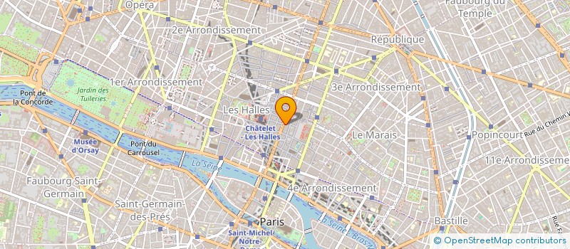 localisation de l'entreprise BALADA à PARIS