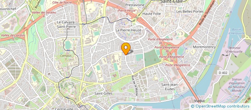 localisation de l'entreprise BALADANSE à CAEN