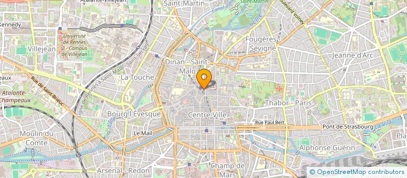 localisation de l'entreprise BALADAR  RENNES