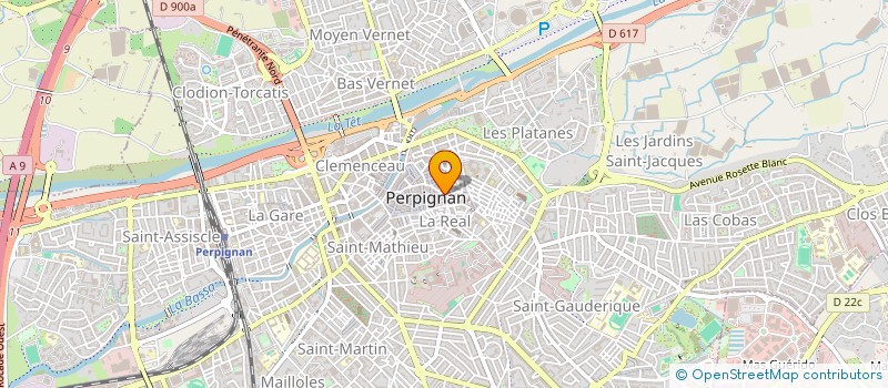 localisation de l'entreprise BALADE DE FEMMES  PERPIGNAN