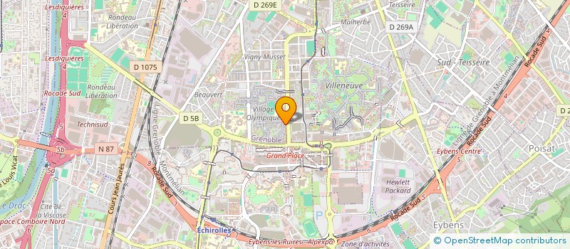 localisation de l'entreprise BALADE ISEROISE POUR CREER  OZ LES MOTS à GRENOBLE