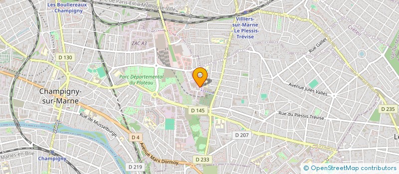 localisation de l'entreprise BALADI à CHAMPIGNY-SUR-MARNE