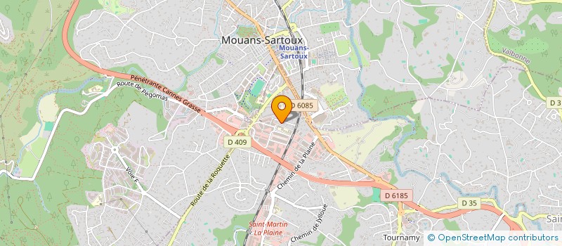 localisation de l'entreprise BALADI à MOUGINS