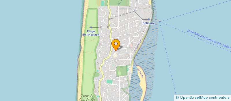 localisation de l'entreprise BALADIN & CO  LEGE-CAP-FERRET