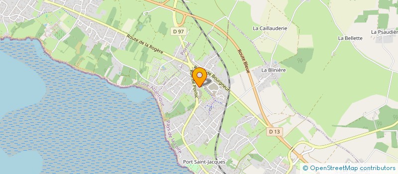 localisation de l'entreprise BALADINS  LA BERNERIE-EN-RETZ