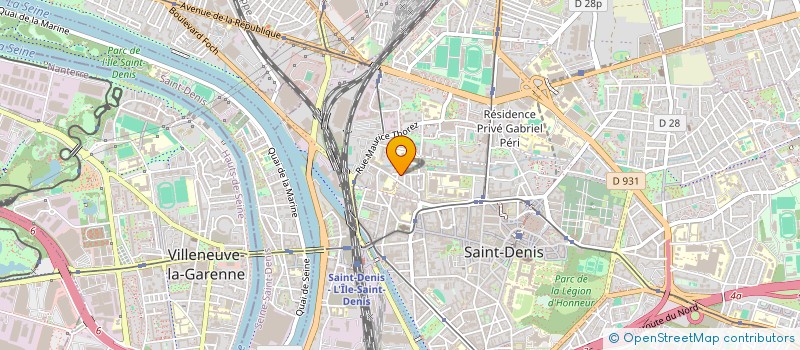 localisation de l'entreprise BALAFOND  SAINT-DENIS