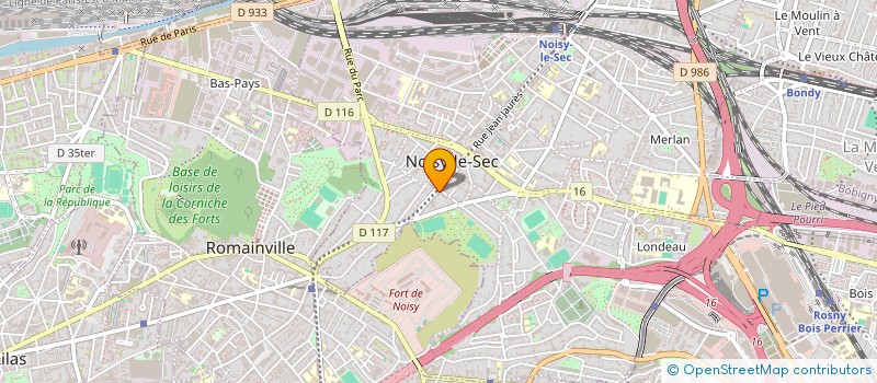 localisation de l'entreprise BALAGANABATHY à NOISY-LE-SEC