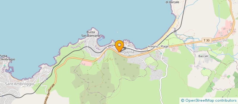 localisation de l'entreprise BALAGNE AUTO BILAN à ALGAJOLA