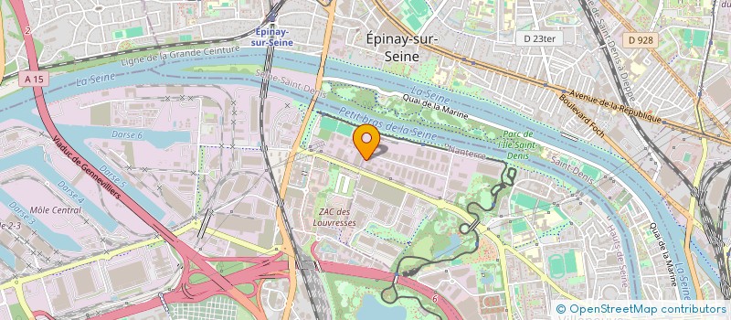 localisation de l'entreprise BALAGNY 116  VILLENEUVE-LA-GARENNE