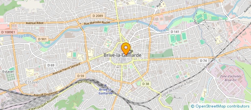 localisation de l'entreprise BALAGOT à BRIVE-LA-GAILLARDE