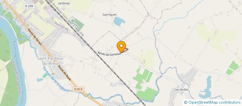 localisation de l'entreprise BALAGUER JM  MARMANDE