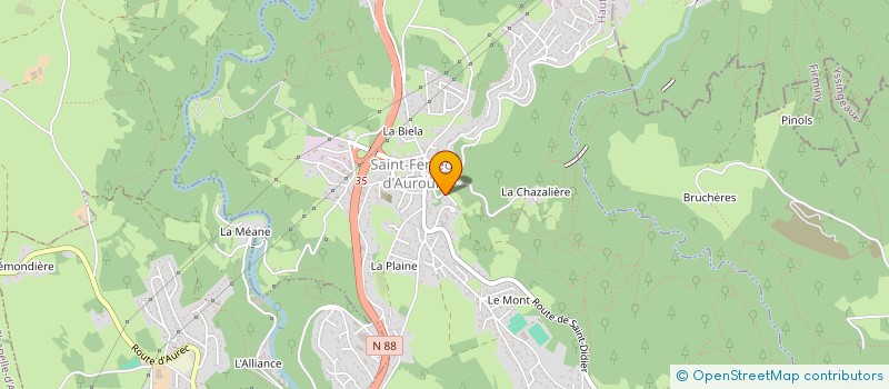 localisation de l'entreprise BALAMOUK  SAINT-FERREOL-D'AUROURE