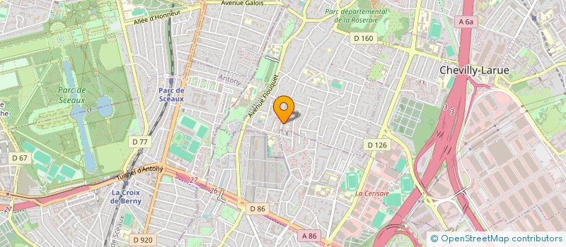 localisation de l'entreprise BALAMOUN  L'HAY-LES-ROSES