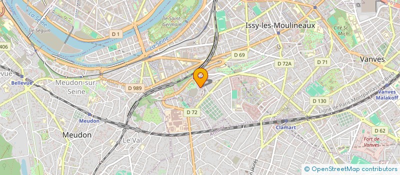 localisation de l'entreprise BALAN BATIMENT à ISSY-LES-MOULINEAUX